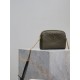Replica di lusso Pochette trapuntata con zip Gaby YSL Saint Laurent Blu Imitazioni Cloni Pochette trapuntata con zip Gaby YSL Saint Laurent Blu firmate