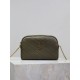 Replica di lusso Pochette trapuntata con zip Gaby YSL Saint Laurent Blu Imitazioni Cloni Pochette trapuntata con zip Gaby YSL Saint Laurent Blu firmate