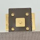 Replica di lusso Borse Imitazioni a tracolla classica Fendi Baguette FF ricamato marrone Imitazioni Cloni Borse Imitazioni a tracolla classica Fendi Baguette FF ricamato marrone firmate