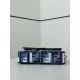 Replica di lusso Borsa a tracolla classica Fendi Baguette FF ricamato Blu Imitazioni Cloni Borsa a tracolla classica Fendi Baguette FF ricamato Blu firmate