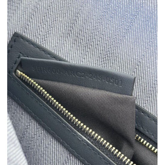 Replica di lusso Borsa a tracolla classica Fendi Baguette FF ricamato Blu Imitazioni Cloni Borsa a tracolla classica Fendi Baguette FF ricamato Blu firmate