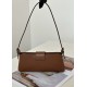 Replica di lusso Borsa Fendi Baby B marrone Imitazioni Cloni Borsa Fendi Baby B marrone firmate