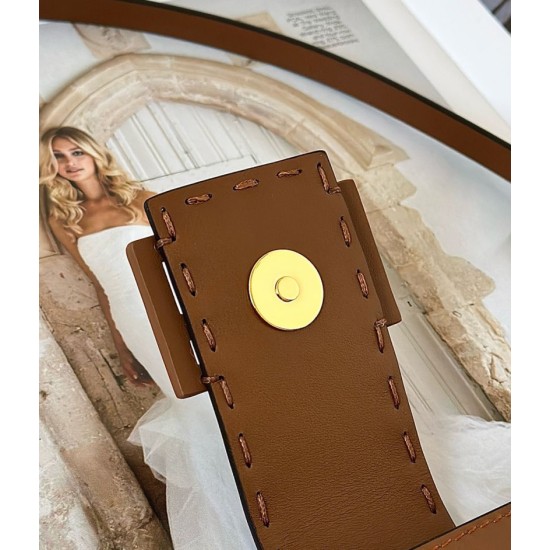 Replica di lusso Borsa Fendi Baby B marrone Imitazioni Cloni Borsa Fendi Baby B marrone firmate