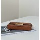 Replica di lusso Borse Firmate Fendi Baguette con manico superiore e logo FF impresso marrone Imitazioni Cloni Borse Firmate Replica Fendi Baguette con manico superiore e logo FF impresso marrone firmate