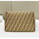 Replica di lusso Borsa tote reversibile grande Fendi Roll Albicocca Imitazioni Cloni Borsa tote reversibile grande Fendi Roll Albicocca firmate