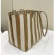 Replica di lusso Borsa tote reversibile grande Fendi Roll Albicocca Imitazioni Cloni Borsa tote reversibile grande Fendi Roll Albicocca firmate