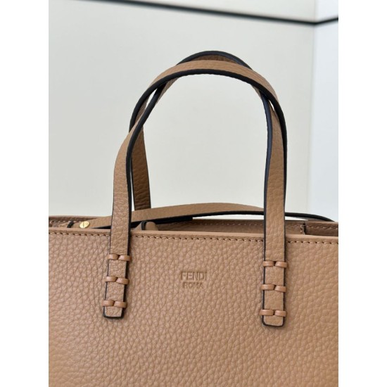 Replica Borse tote Fendi Roll Mini Selleria Marrone firmate