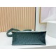 Replica di lusso Borsa da uomo Dior Book Tote Piccola/Media/Grande con ricamo obliquo e tracolla Verde Imitazioni Cloni Borsa da uomo Dior Book Tote Piccola/Media/Grande con ricamo obliquo e tracolla Verde firmate