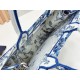 Replica di lusso Imitazioni borse griffate Dior Book Tote piccola/media/grande con ricamo Toile de Jouy blu/bianco Imitazioni Cloni Imitazioni borse griffate Dior Book Tote piccola/media/grande con ricamo Toile de Jouy blu/bianco firmate