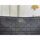 Replica di lusso Borsa Dior Trianon con catena nera Imitazioni Cloni Borsa Dior Trianon con catena nera firmate