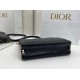 Replica di lusso Borsa Dior Trianon con catena nera Imitazioni Cloni Borsa Dior Trianon con catena nera firmate