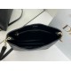 Replica di lusso Borsa Dior Trianon con catena nera Imitazioni Cloni Borsa Dior Trianon con catena nera firmate
