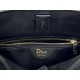 Replica di lusso Borsa Dior Trianon con catena nera Imitazioni Cloni Borsa Dior Trianon con catena nera firmate