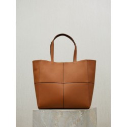 Borsa tote YSL Saint Laurent Carré Marrone