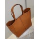 Replica di lusso Borsa tote YSL Saint Laurent Carré Marrone Imitazioni Cloni Borsa tote YSL Saint Laurent Carré Marrone firmate