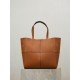 Replica di lusso Borsa tote YSL Saint Laurent Carré Marrone Imitazioni Cloni Borsa tote YSL Saint Laurent Carré Marrone firmate