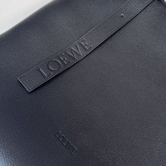 Replica di lusso Borse Imitazioni tote LOEWE con logo Loop Nero Imitazioni Cloni Borse Imitazioni tote LOEWE con logo Loop Nero firmate