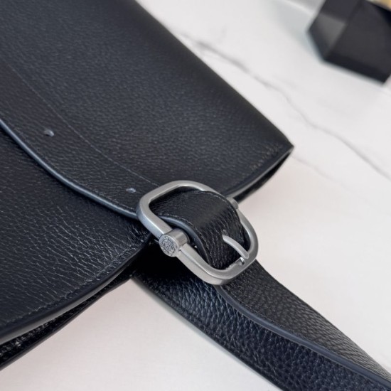 Replica di lusso Borse Imitazioni tote LOEWE con logo Loop Nero Imitazioni Cloni Borse Imitazioni tote LOEWE con logo Loop Nero firmate