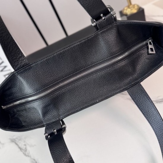 Replica di lusso Borse Imitazioni tote LOEWE con logo Loop Nero Imitazioni Cloni Borse Imitazioni tote LOEWE con logo Loop Nero firmate
