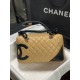Replica di lusso Borsa da bowling Chanel Cambon Ligne Marrone Imitazioni Cloni Borsa da bowling Chanel Cambon Ligne Marrone firmate