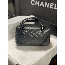 Borse da bowling Chanel Cambon Ligne Nero