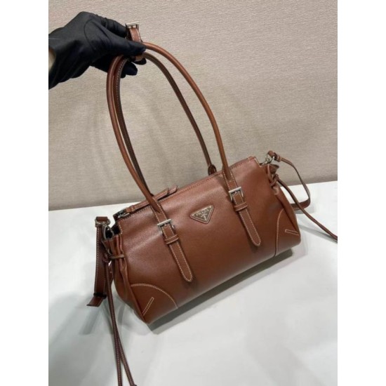 Replica di lusso Borsa Prada Bonne con manico superiore 1BG628 Borgogna Imitazioni Cloni Borsa Prada Bonne con manico superiore 1BG628 Borgogna firmate
