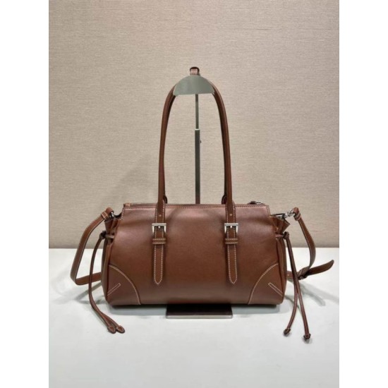 Replica di lusso Borsa Prada Bonne con manico superiore 1BG628 Borgogna Imitazioni Cloni Borsa Prada Bonne con manico superiore 1BG628 Borgogna firmate