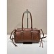Replica di lusso Borsa Prada Bonne con manico superiore 1BG628 Borgogna Imitazioni Cloni Borsa Prada Bonne con manico superiore 1BG628 Borgogna firmate