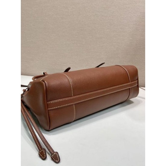Replica di lusso Borsa Prada Bonne con manico superiore 1BG628 Borgogna Imitazioni Cloni Borsa Prada Bonne con manico superiore 1BG628 Borgogna firmate