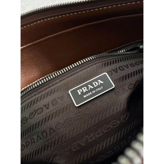 Replica di lusso Borsa Prada Bonne con manico superiore 1BG628 Borgogna Imitazioni Cloni Borsa Prada Bonne con manico superiore 1BG628 Borgogna firmate