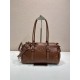Replica di lusso Borsa Prada Bonne con manico superiore 1BG628 Borgogna Imitazioni Cloni Borsa Prada Bonne con manico superiore 1BG628 Borgogna firmate