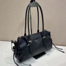 Cloni Borsa Prada Bonne con manico superiore 1BG628 Nera firmate