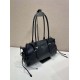 Replica di lusso Borsa Prada Bonne con manico superiore 1BG628 Nera Imitazioni Cloni Borsa Prada Bonne con manico superiore 1BG628 Nera firmate