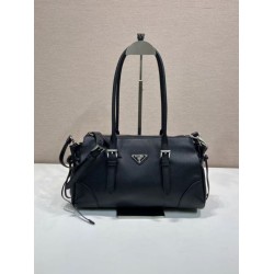 Borsa Prada Bonne con manico superiore 1BG628 Nera