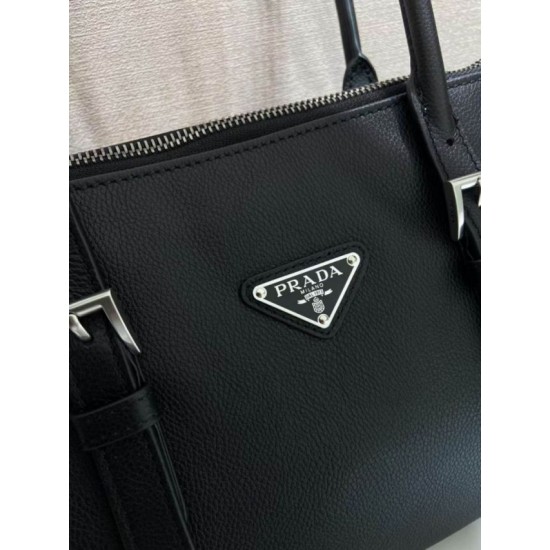 Replica di lusso Borsa Prada Bonne con manico superiore 1BG628 Nera Imitazioni Cloni Borsa Prada Bonne con manico superiore 1BG628 Nera firmate