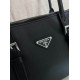 Replica di lusso Borsa Prada Bonne con manico superiore 1BG628 Nera Imitazioni Cloni Borsa Prada Bonne con manico superiore 1BG628 Nera firmate