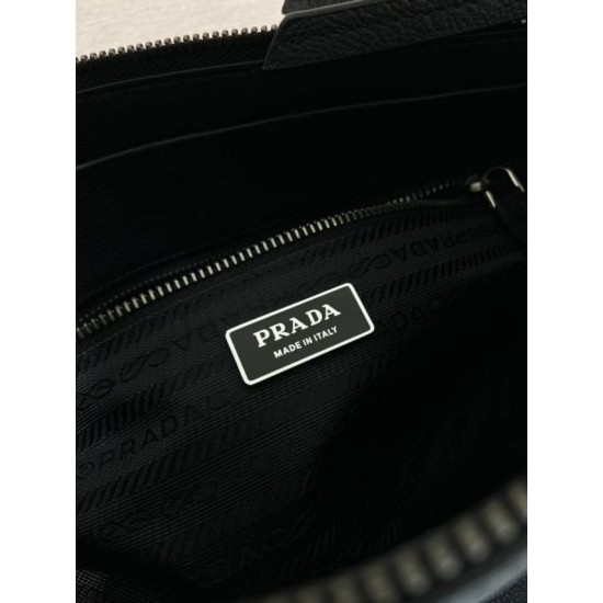 Replica di lusso Borsa Prada Bonne con manico superiore 1BG628 Nera Imitazioni Cloni Borsa Prada Bonne con manico superiore 1BG628 Nera firmate