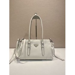 Borsa Prada Bonne con manico superiore 1BG628 Bianco