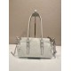 Replica di lusso Borsa Prada Bonne con manico superiore 1BG628 Bianco Imitazioni Cloni Borsa Prada Bonne con manico superiore 1BG628 Bianco firmate