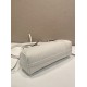 Replica di lusso Borsa Prada Bonne con manico superiore 1BG628 Bianco Imitazioni Cloni Borsa Prada Bonne con manico superiore 1BG628 Bianco firmate
