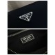 Replica di lusso Borsa a tracolla Prada da uomo nylon/saffiano nera Imitazioni Replica Perfetta Borsa a tracolla Prada da uomo nylon/saffiano nera firmate