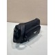 Replica di lusso Borsa a tracolla da uomo Prada nylon/saffiano 2VH192 Nero Imitazioni Cloni Borsa a tracolla da uomo Prada nylon/saffiano 2VH192 Nero firmate