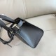 Replica di lusso Borsa tote Burberry Cotswolds nera Imitazioni Cloni Borsa tote Burberry Cotswolds nera firmate