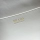Replica di lusso Borse a tracolla Prada Tumulte piccola 1BD395 Bianco Imitazioni Cloni Borse Replica a tracolla Prada Tumulte piccola 1BD395 Bianco firmate