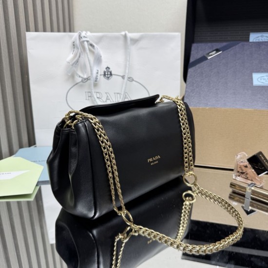 Replica di lusso Borsa a tracolla Prada Tumulte piccola 1BD395 nera Imitazioni Cloni Borsa a tracolla Prada Tumulte piccola 1BD395 nera firmate