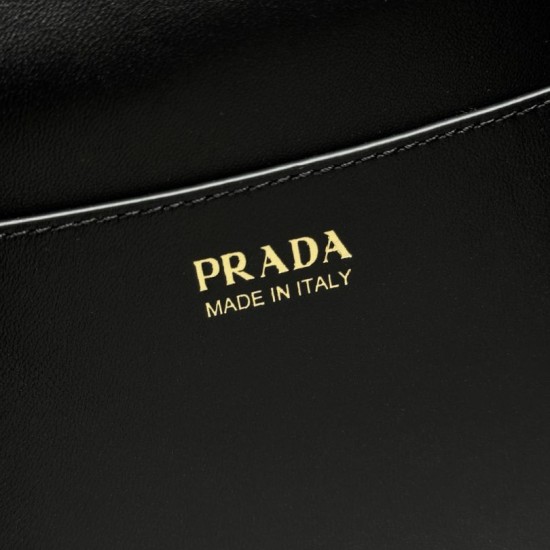 Replica di lusso Borsa a tracolla Prada Tumulte piccola 1BD395 nera Imitazioni Cloni Borsa a tracolla Prada Tumulte piccola 1BD395 nera firmate