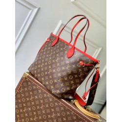 Borsa a tracolla Louis Vuitton Monogram Inside Out Neverfull MM M12708 Rossa Borsa a tracolla Louis Vuitton Monogram Inside Out Neverfull MM M12708 Rossa