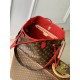 Replica di lusso Borsa a tracolla Louis Vuitton Monogram Inside Out Neverfull MM M12708 Rossa Imitazioni Cloni Borsa a tracolla Louis Vuitton Monogram Inside Out Neverfull MM M12708 Rossa firmate