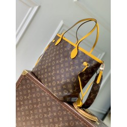 Borse a tracolla LV Monogram Inside Out Neverfull MM M12708 Giallo Borse a tracolla LV Monogram Inside Out Neverfull MM M12708 Giallo