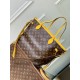 Replica di lusso Borse Imitazioni a tracolla LV Monogram Inside Out Neverfull MM M12708 Giallo Imitazioni Cloni Borse Imitazioni a tracolla LV Monogram Inside Out Neverfull MM M12708 Giallo firmate